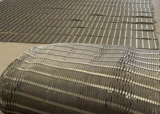 Enclosed Animal Stainless Steel Ferrule Mesh 7 X 19