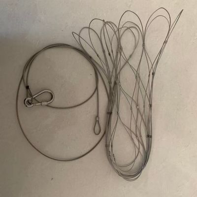 Stainless Steel Lamp Anti-Fall And Anti-Theft Net Pocket Heavy Duty Material