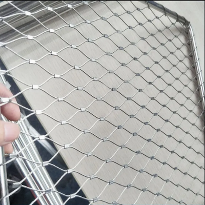 Anti-Falling Rope Net Stainless Steel Wire Rope X Tend Cable  Mesh  Balcony Stair Guard