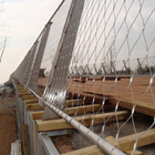 Customized flexible balustrade stainless steel wire rope mesh/cable mesh for bridge stairway