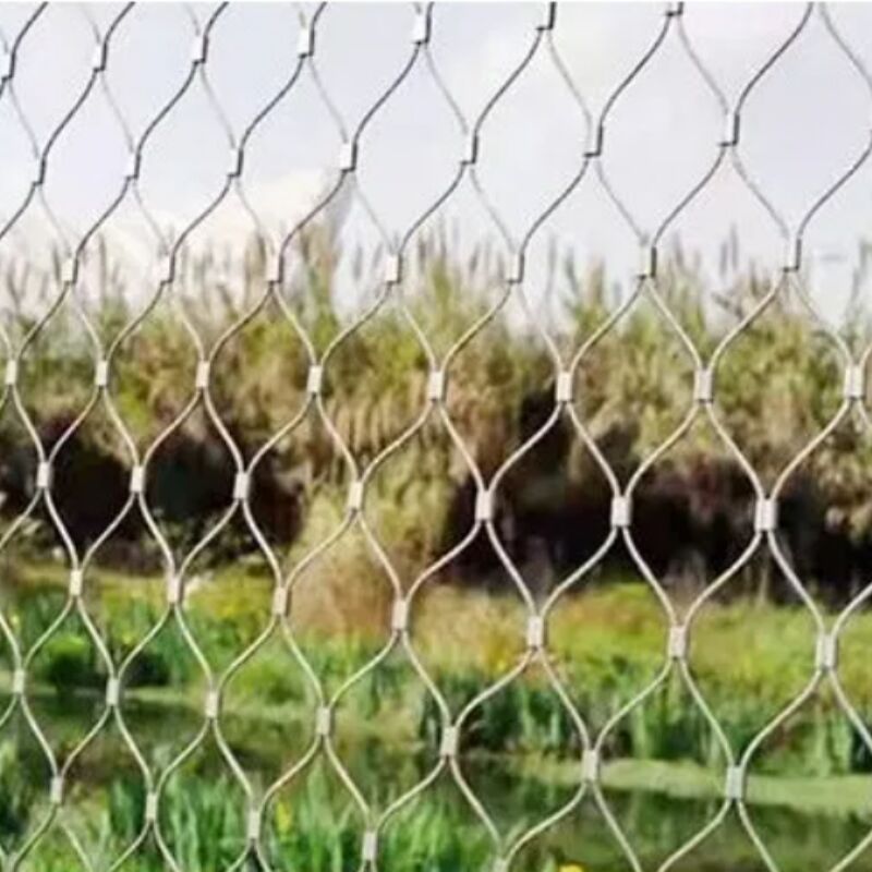 rust proof stainless steel cables  wire rope netting  for security fencing