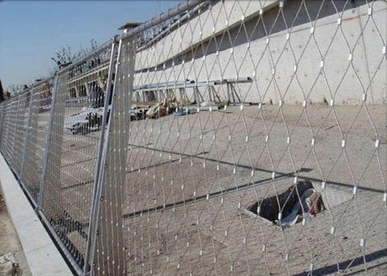 কাস্টমাইজড ব্যালুস্ট্রেড ক্যাবল জাল অ্যান্টি ক্ষয়কারী অ্যান্টি মরিচা