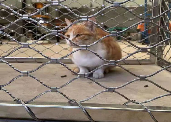 পলিশিং 1.2 মিমি স্টেইনলেস স্টীল তারের দড়ি জাল অ্যান্টি-রস্ট নমনীয়