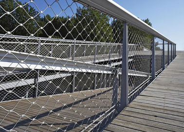 X-tend ডেকোরেটিভ তারের দড়ি জাল বেড়া স্টেইনলেস স্টিল ২.০মিমি