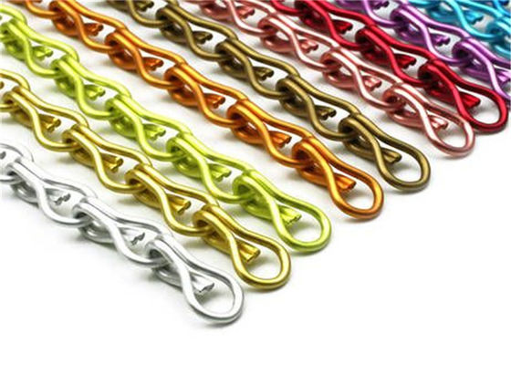 অ্যালুমিনিয়াম চেন লিংক স্ক্রিন কিড প্রুফ হাল্কা ওজন ISO প্রশংসাপত্র