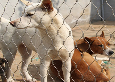 316 উপাদান পশু আনুষাঙ্গিক 7x19 স্টেইনলেস স্টীল তারের দড়ি zoo মেষ