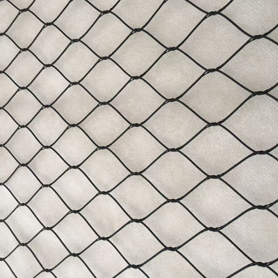 ব্ল্যাক অক্সাইড স্টেইনলেস স্টিল তারের দড়ি ফেরুল জাল ব্যালস্ট্রেডের জন্য