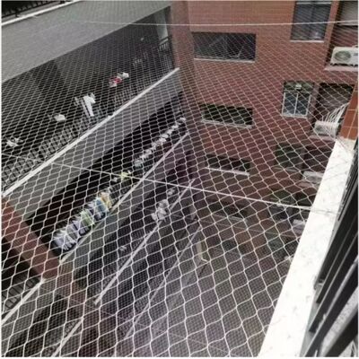 রেইনলেস স্টীল ওয়্যার ক্যাবল নেটওয়ার্কের জন্য আর্কিটেকচারাল রেইনলেস স্টীল ওয়্যার মেশ