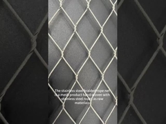 স্টেইনলেস স্টীল তারের জাল বিস্তারিত ভূমিকা