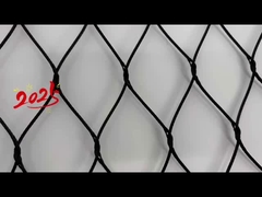 নিরাপত্তা জালের জন্য স্টেইনলেস স্টিল ফেরুল কেবল তারের জাল