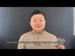 ডায়মন্ড ফেরুল স্টেইনলেস স্টীল দড়ি পাখি পাখির জাল