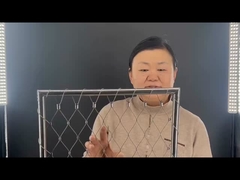 স্টেইনলেস স্টীল রেপ নেট স্ন্যাপ ফাস্টেনার ফ্রেম সহ