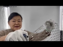 স্টেইনলেস স্টীল buckle দড়ি নেট