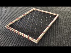 স্টেইনলেস স্টিল তারের দড়ি জাল নমনীয় ধাতু ফেরুল চিড়িয়াখানা জাল