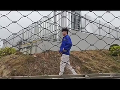 সেতুর রক্ষাকবচগুলির জন্য পতনের বিরোধী দড়ি নেট