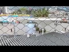 দৃশ্যমান এলাকায় সুরক্ষার জন্য স্টেইনলেস স্টীল দড়ি নেট